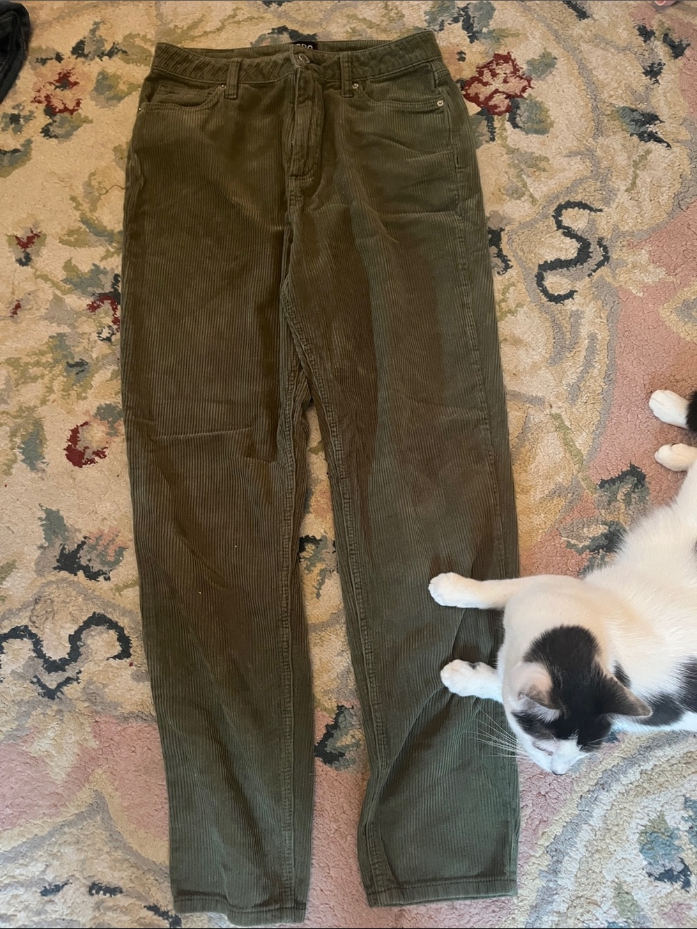 BDG Urban Outfitters Olive Green Corduroy Pants
